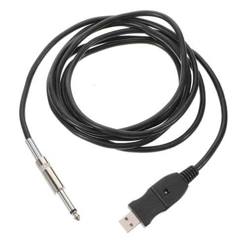Câble USB de guitare enregistrement audio à la maison sur ordinateur UPKOCH