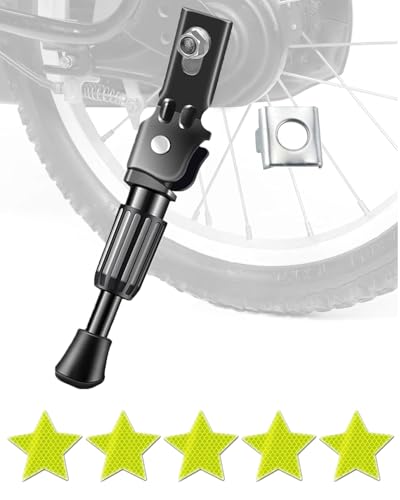 VELOGO Children's Bicycle Kickstand Stand Bike Kickstand for Kids Bike 12 14 16 18 20 inch Wheel Kids Bike Stand Bicycle Support Rack(for 16 inch Wheels.)
