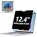 MEGOO Privacy Displayschutzfolie für Surface Laptop Go 3-2-1 12,4 Zoll, Anti-Spy, Anti-Glare, Blaulicht & UV-Blockierung, Magnetische Nanotechnologie, Abnehmbares Design