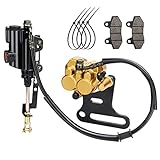 Chinese Dirt Pit Bike Rear Brake Master Cylinder & Caliper Baja SSR 70cc - 200cc Fit 15mm Wheel Shaft