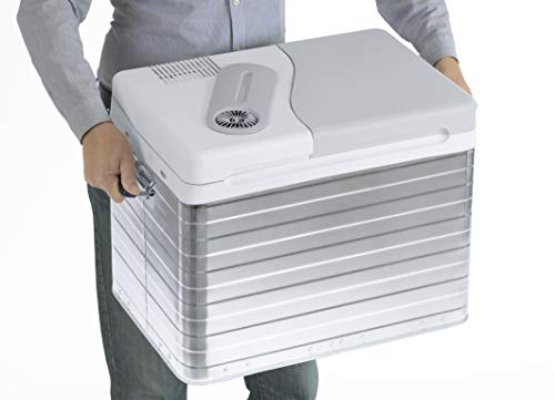 Miniatura 4 de Mobicool Q40 Nevera Eléctrica Portátil, Aluminio, 39 l, mini nevera para coche, camión, barco y autocaravana, 12 y 230 V