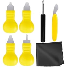 Anezus Watch Battery Replacement Tool Kit with 6 Pcs of Watch Back Remover Tools for Watch Repair