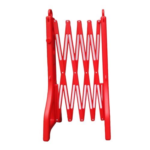 Barrière mobile extensible en plastique haute densité ultra robuste