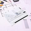 A4 Drawing Board Drafting Table Portable Adjustable Angle Anti Slip Support Legs Drawing Tool Set for Engineering Students