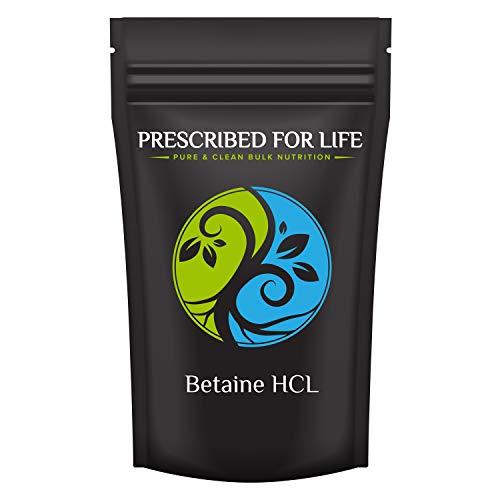 Prescribed For Life Betaine HCL, Natural USP Fine Granular (5kg)