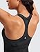 CRZ YOGA Butterluxe Racerback Workout Tank Tops for Women Tight Sleeveless Camisole Gym Athletic Yoga Shirts Dark Grey Camouflage 2 Small