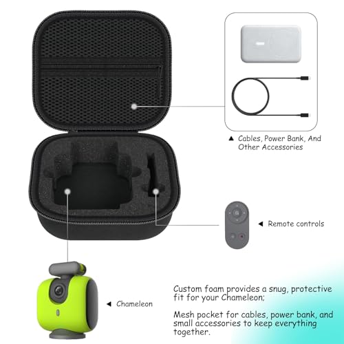 Maletín para cámara XbotGo Chameleon con espuma personalizada miniatura 3