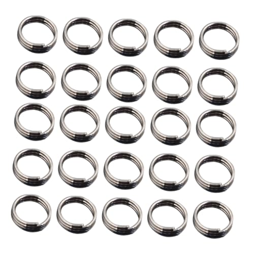 INOOMP Shafts Replacement 100pcs o Shape Rings Metal Flight Ring for Repointing Tool Pole Rings Setup Long-Lasting