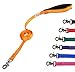 GoGo Pet Products 5/8-Inch Wide Comfy Nylon Dog Leash, 6-Feet Long, Orange