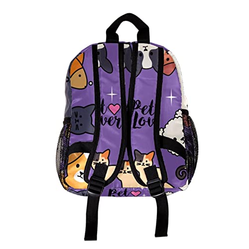 Sac à dos filles et garçons étanche 30,5 cm à motif de Noël multicolore