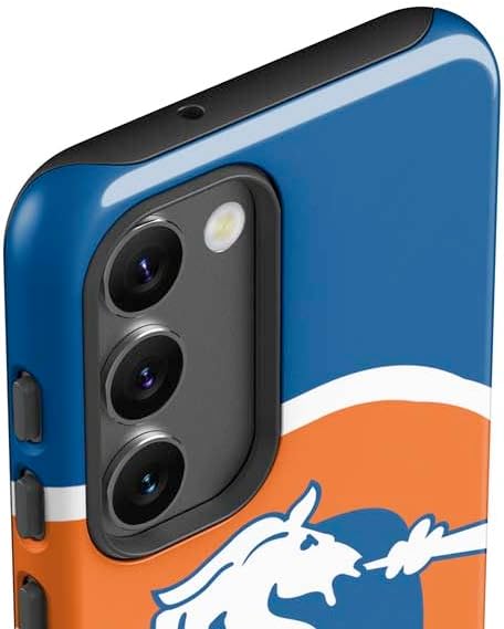 Skinit Pro Phone Case Compatible with Galaxy S23 Plus - Officially Licensed NFL Denver Broncos Retro Logo Design