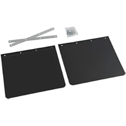 Guardabarro Delantero Citroen C3 Lam14012 - faldón Guardabarros para camión lampa 45x35cm con Barras de Metal galvanizado y