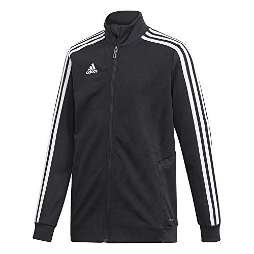 Image of adidas Mens Polyester Youth Tiro 19 Training Standard Length Jacket