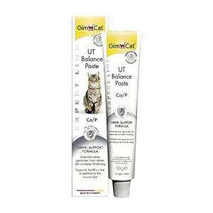 GimCat EXPERT LINE UT Balance Paste – Funktionaler Katzensnack unterstützt einen gesunden Harn – 1 Tube (1 x 50 g)