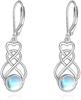 Sterling Silver Leverback Dangle Drop Filigree Earrings Jewellery Gifts for Women