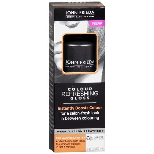 John Frieda Colour Refreshing Gloss, Warm Brunette, 6 Fl Oz