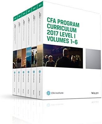 CFA Program Curriculum 2017, Level 1