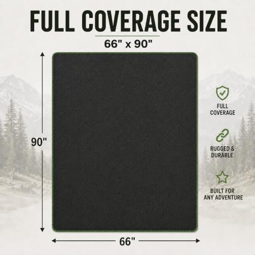 Image of Jmr Usa Inc. Military Wool Blanket for Camping, Emergency and Everyday Use, Fire Retardant Extra Thick and Warm Outdoor Wool Blanket, 80% Wool, Grey, Size 66X90.