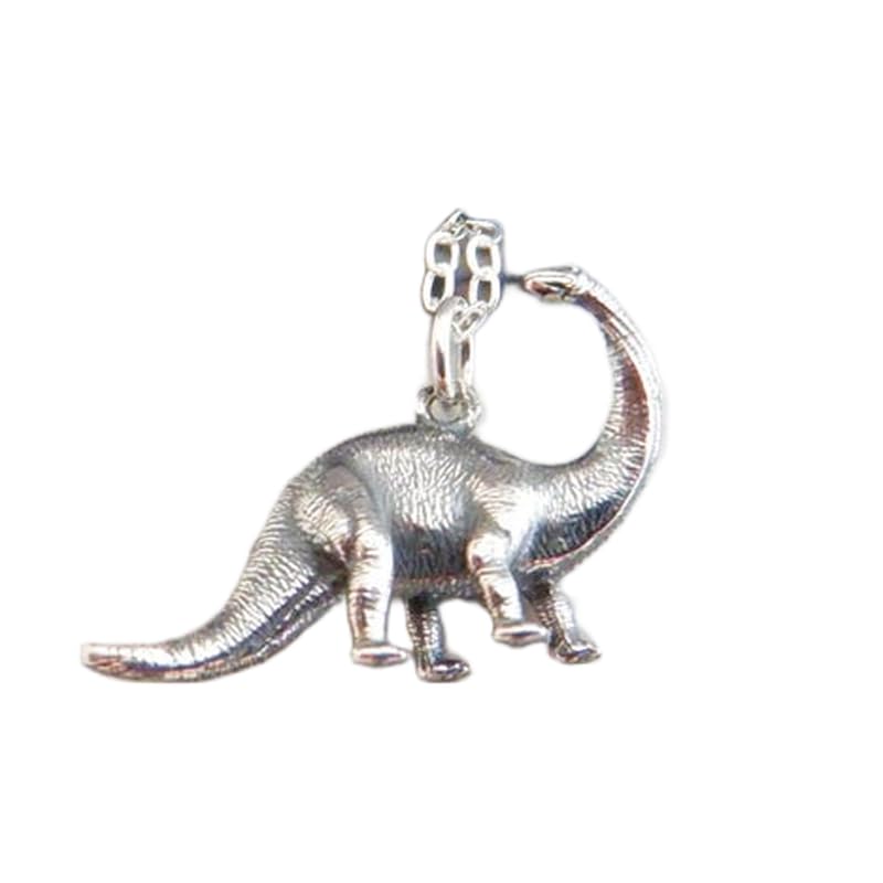 Collar de dinosaurio brontosaurio para lucir en tu día a día con ropa casual