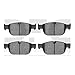 Dynamic Friction Company 3000 Semi-Metallic Brake Pads 1311-1865-00-Front Set
