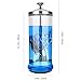Disinfectant Sterilizer Glass Jar - Capacity 37 Oz Glass with Removable Strainer Tray for Cleaning, Storage & Organization of Manicure Nail Tools & Barber Salon Supplies