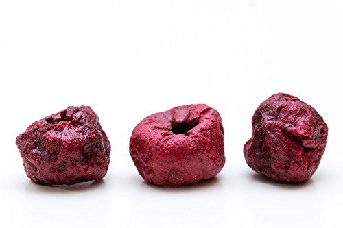 BRIX Freeze Dried Sour Cherries | 100% Natural Dried Whole Cherry 105g | Great Taste Award Dried Fruit | Non-GMO, Gluten Free, Vegan & Vitamins Retained