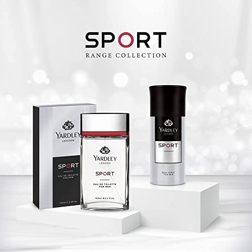 Yardley Yardley Sport Eau De Toilette Spray 3.4 Oz For Men By 3.4 Fl Oz, 5438304 #TOP5