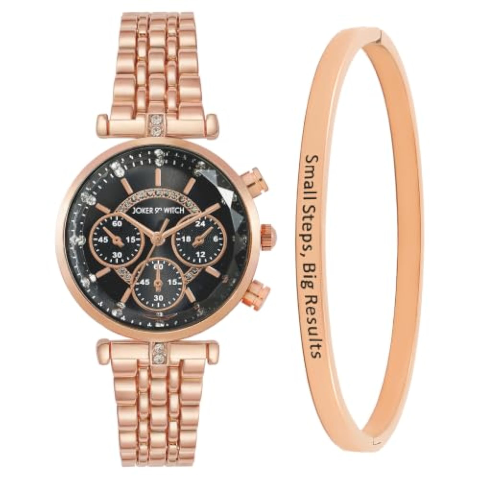 Rosalite Watch Bracelet Stack, Stylish Accessory