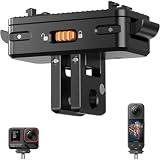 AMAZEAR Supporto a Rilascio Rapido Magnetico per Insta360 X5/X4Air