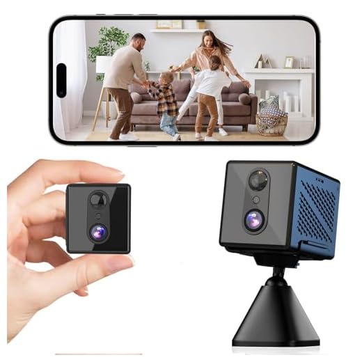 Spy Camera WiFi Hidden Camera,2023 Upgraded 4K Mini Security Nanny Camera,100 Days Standby Battery Life,AI Motion Detection Alerts, Auto Night Vision,Real Time Record Surveillance Camera for Indoor