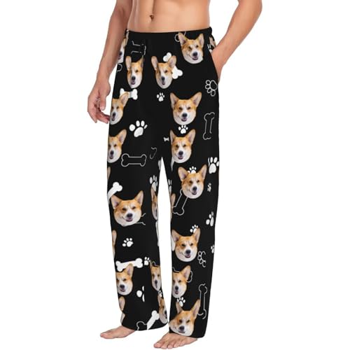 Personalized Pajama Pants Custom Pajamas Pants With Face Photo For Men Custom Pajama Pants Funny Pj Pants Funny Gifts2