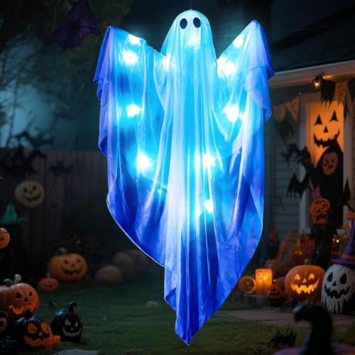 Fantasmas decorativos para exterior: decora tu porche sin complicaciones este año 3