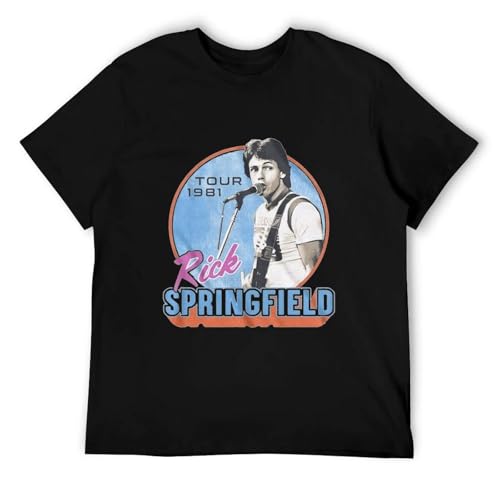 Photo de Rick Springfield Concert Tour 1981 Men's T Shirt WhiteOne Size