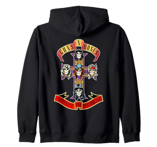 Photo de Guns 'n' Roses Appetite For Destruction Rock Music Band Sweat à Capuche
