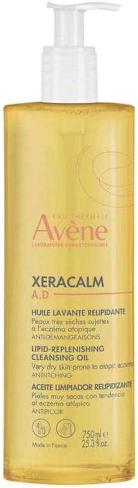 Avene Xeracalm A.d Lipid-Replenishing Cleansing Oil 750 ml