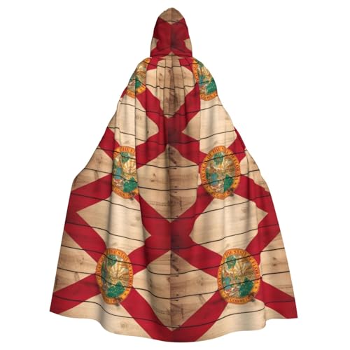 Cape drapeau Floride adulte pour briller au défilé du carnaval et fêtes costumées