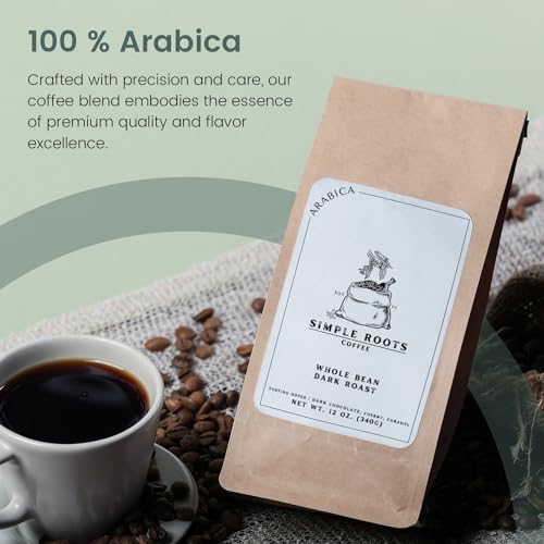 Café en grano 100% Arábica tueste oscuro 5 lb miniatura 2