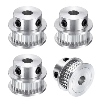 Smooth & Precise – 2 Pack 80-Tooth GT-2 Timing Pulley For 6mm Belt, Fits 3D Printers & CNC Machines