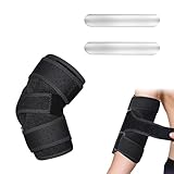 Ruispeed Verstellbare Ellenbogenbandage mit Ul naris-Schiene – Nächtliche Stütze bei Sulcus-Ulnaris-Syndrom, Tennisarm & Sehnenentzündung – Für Herren & Damen, passt den meisten