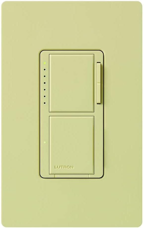 🔥 Cashback up to 70% Lutron MAIN-11304, Ivory MA-L3S25-IV Maestro 300 Watt Single-Pole Dual Dimmer and Switch, 1 Pack