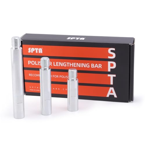 SPTA Metal Rotary Extension Shaft Set, 75mm,100mm,140mm, 5/8