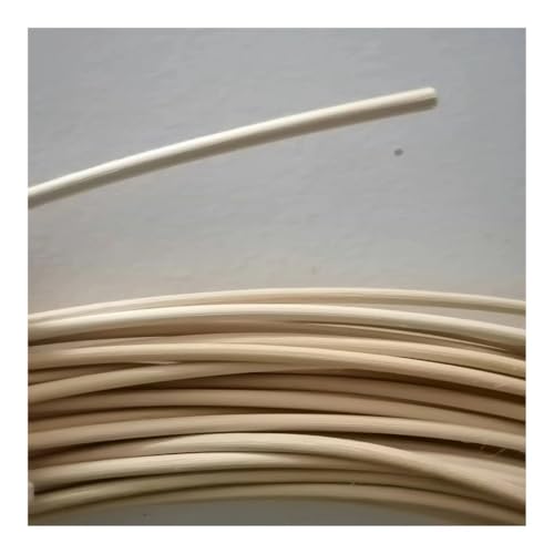 TMAOZW Bâton de rotin Naturel indonésien de 10 mètres de diamètre Rond, matériau de Tissage for Meubles de Maison, Chaise, Sac, Panier, Chaise, canapé, Meubles(Round 3mm) – vue 2
