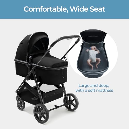 Mompush T629 Wiz 2-In-1 Convertible Baby Stroller thumb #4