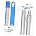 MOBUTOFU 1 Set Stainless Steel Extension Pole for Ceiling Light Changer Detachable Light Bulb Changer Rod for High Ceilings Multi Functional Tool for Easy Installation and Use