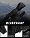Outdoor Ventures Regenjacke Herren Wasserdicht Ultraleichte Dünne Faltbare Regenmantel Atmungsaktiv Fahrrad Regenjacke Sport Schwarz L