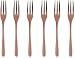 Produktbild Sambonet Rosenthal Kupferbesteck Kuchengabeln Kupfer - Taste Vintage - 6-teilig - Spülmaschinenfest