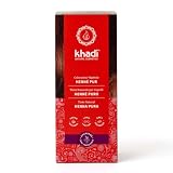 Khadi henné pur pour colorer les cheveux en rouge lumineux