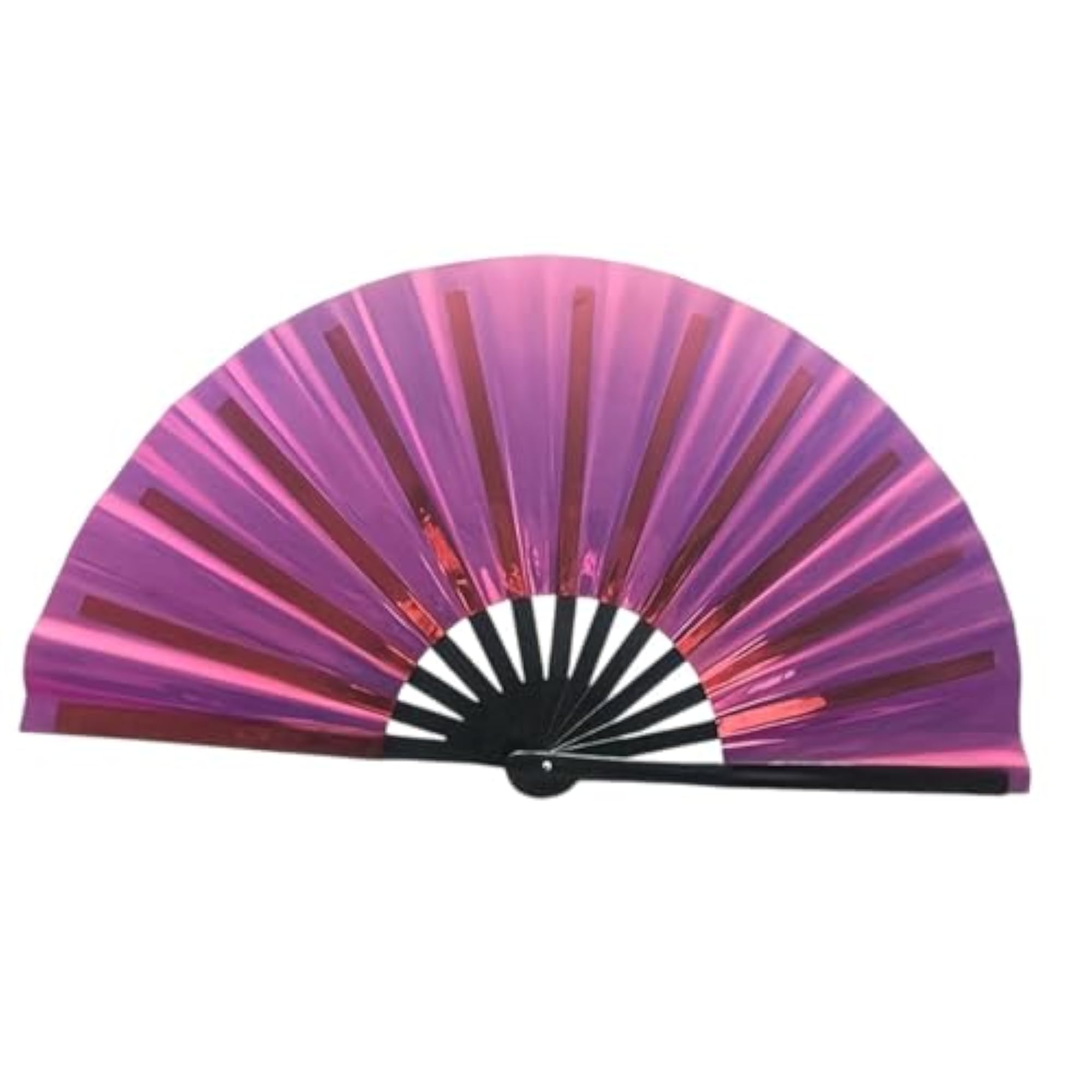 Creative Folding Popping Fan for Line Dancing, Red