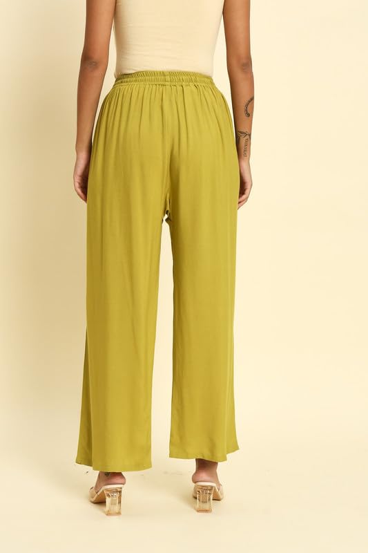 Image of Soft Colors Relaxed Fit Pocket Palazzo