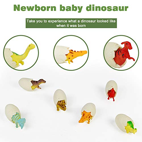 Dinosaur Truck Boy Toys for 3-5 Kids 2 3 4 5 Year Old Boys Transport Car with 6 Dinosaur Eggs 12 Mini Dinosaur Figures Party Supplies Birthday Gifts - Thumbnail 5